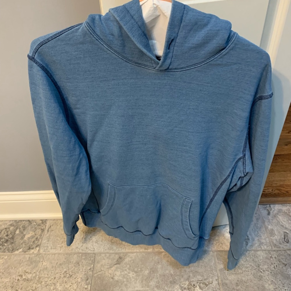 Blue sweatshirt